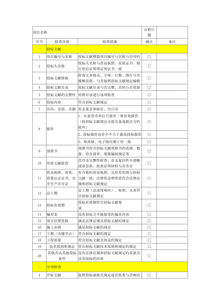 检查标书的方法步骤.doc_第1页