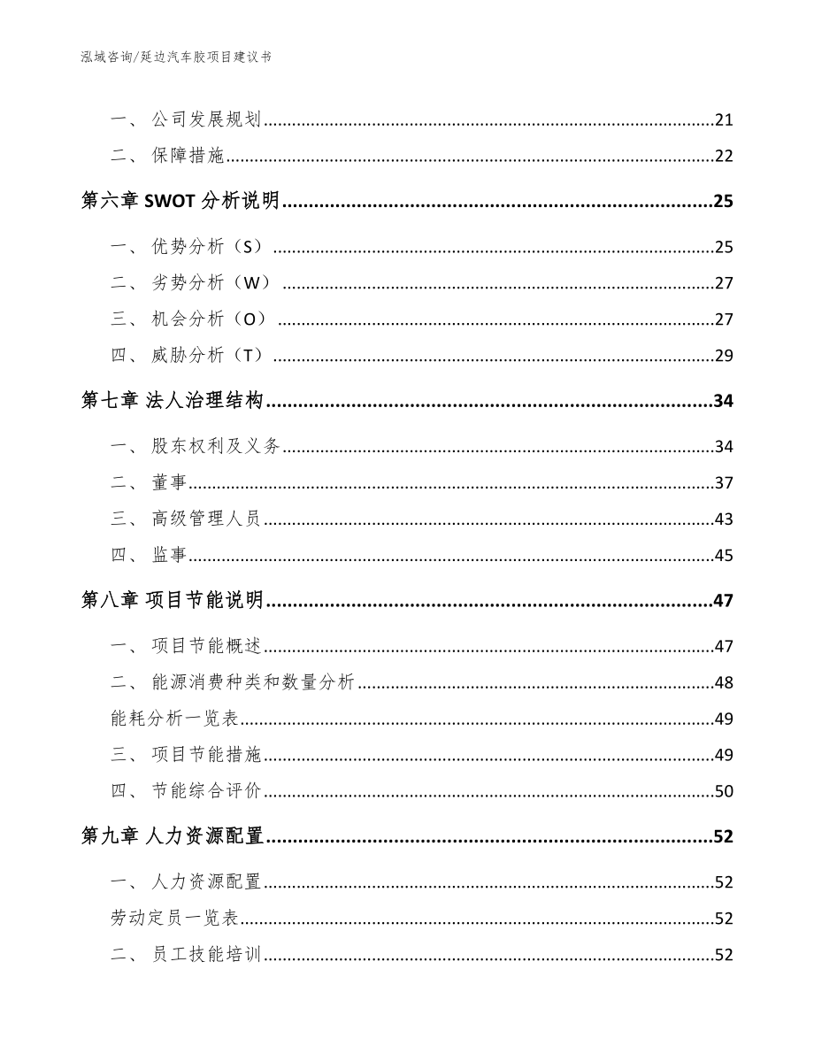 延边汽车胶项目建议书_模板范文_第2页