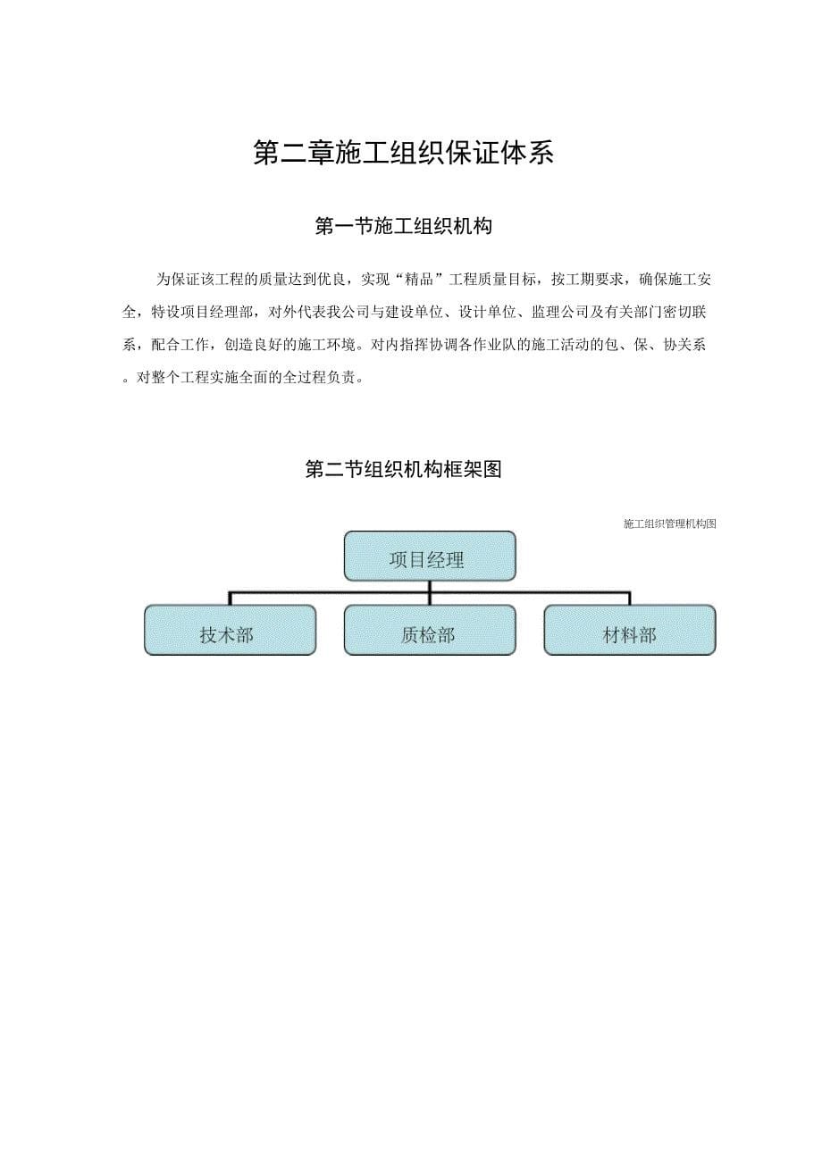 广场园林景观道路施工组织设计_第5页