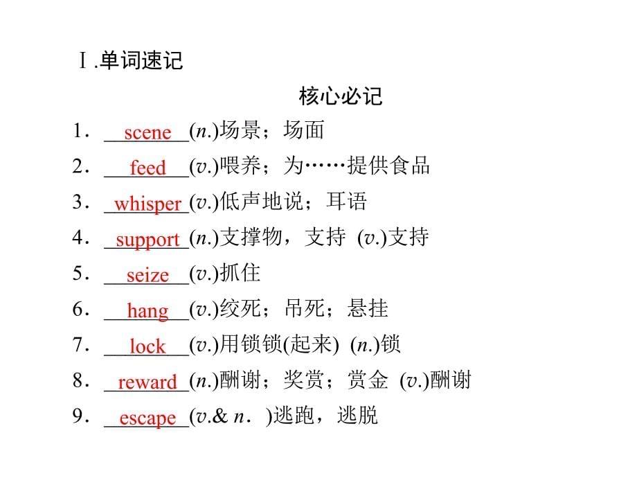 高考英语一轮复习 Module 34 Literature &amp; Music Born in America课件 外研版选修7_第5页