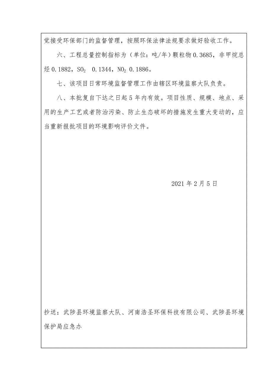 河南利煌新型材料有限公司装饰材料项目环评报告批复.doc_第4页