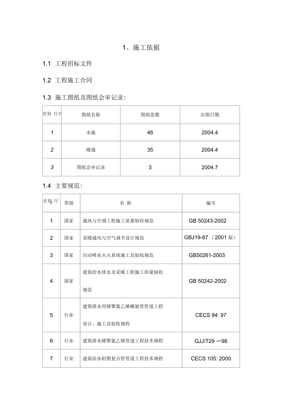 高层住宅水暖施工组织设计方案_第4页