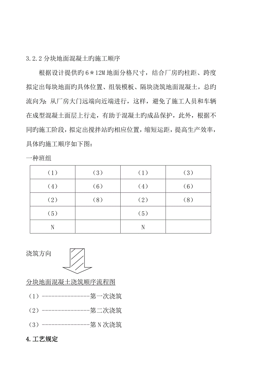 大面积分格耐磨混凝土地面综合工法_第3页