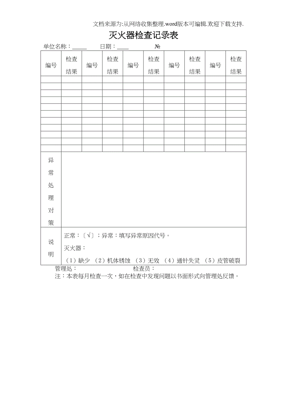 物业公司安保工作全套表格(DOC 35页)_第1页