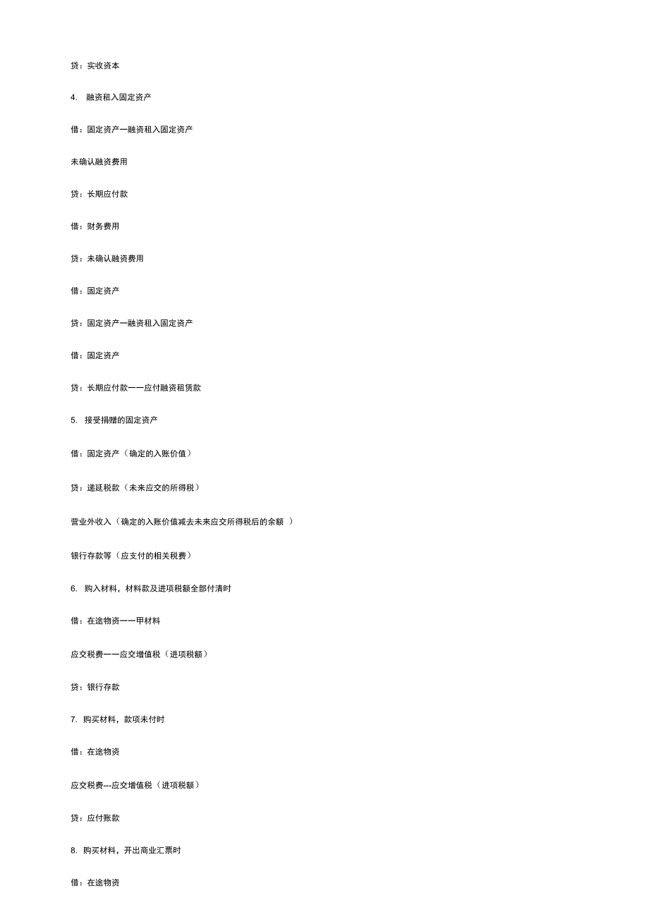 完整版)制造业企业会计分录汇总_第3页