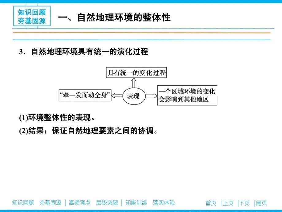 自然地理环境的整体性与差异性一轮复习分享资料_第5页