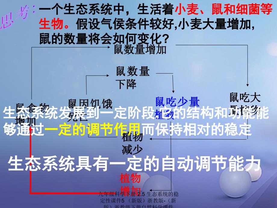 最新九年级科学下册2.5生态系统的稳定性课件5新版浙教版新版浙教级下册自然科学课件_第2页