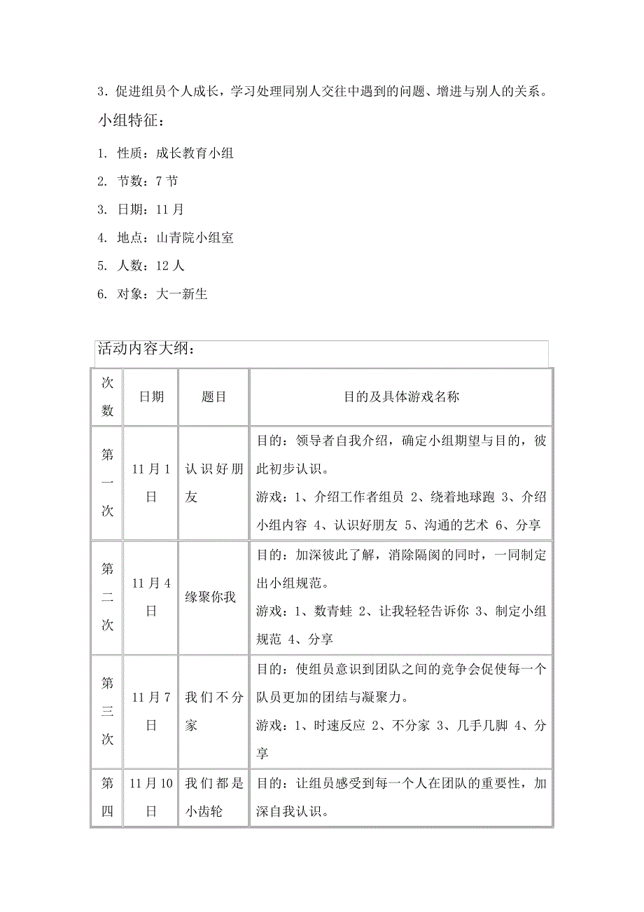 社会工作小组方案设计26287_第3页