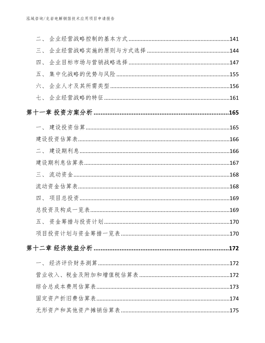 龙岩电解铜箔技术应用项目申请报告【范文参考】_第4页