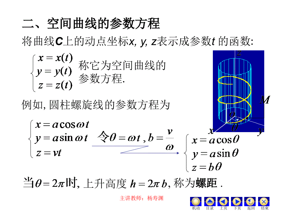 第四次课空间曲线_第4页