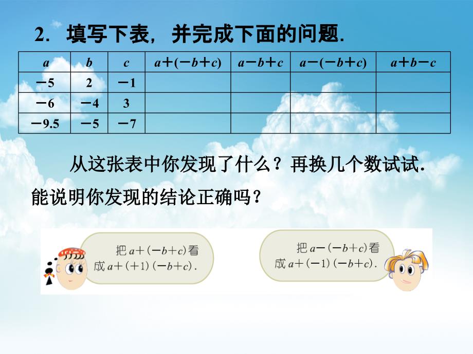 最新【苏科版】数学七年级上册：3.5去括号ppt课件1_第3页