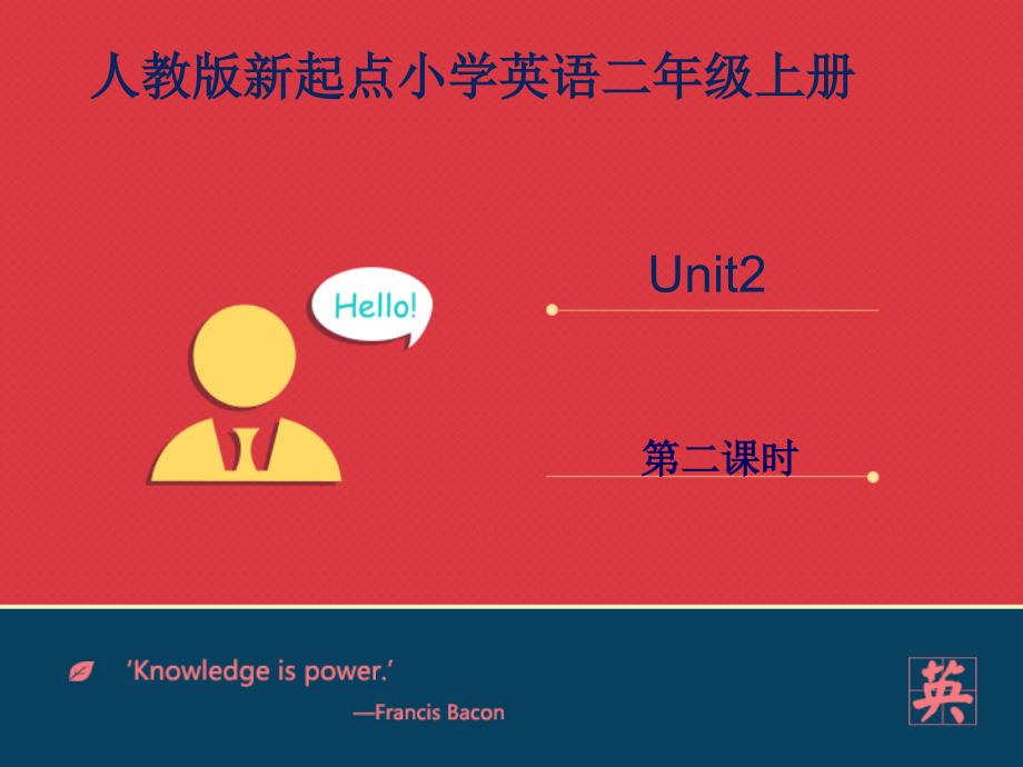 小学英语人教新起点二年级上Unit 2《Boys+and+Girls》课件——第二课时-精品文档资料整理_第1页