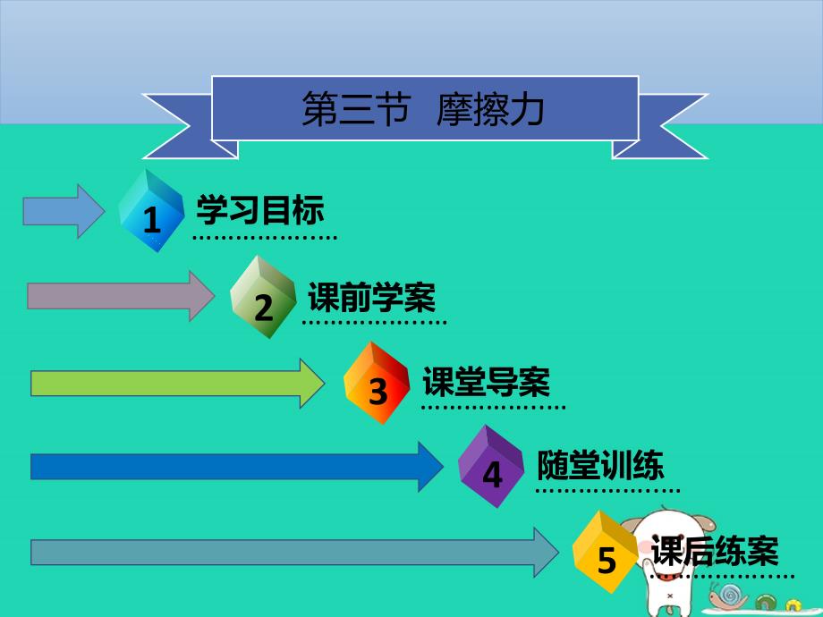 八年级物理下册第八章第三节摩擦力第1课时习题课件新版新人教版_第1页