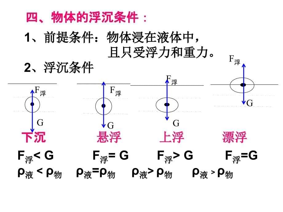 物体浮沉条件及应用_第5页