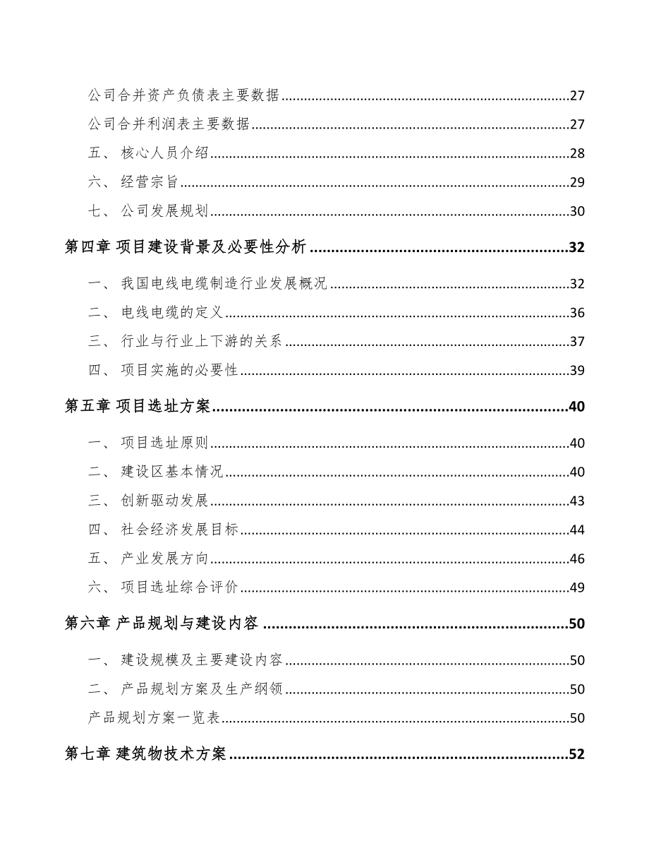 温州通讯电缆项目可行性研究报告_第3页