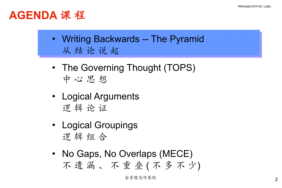 金字塔写作原则课件_第3页