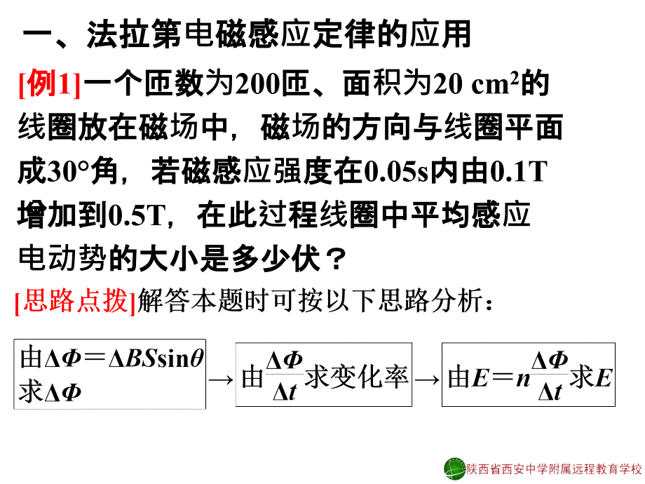 法拉第电磁感应定律习题课1王颖121218_第2页