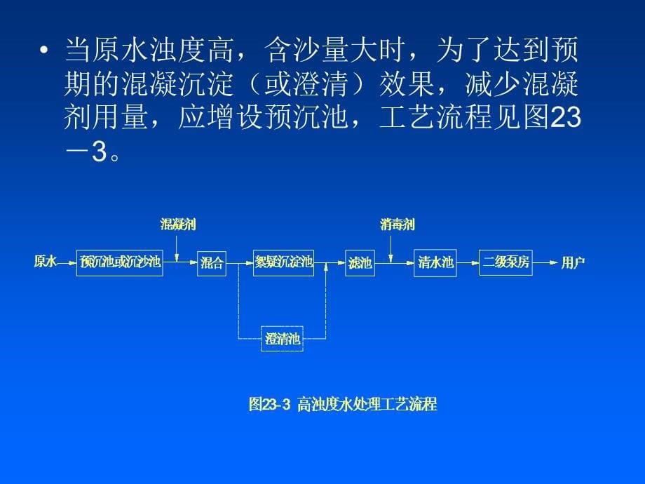 第二十三章典型给水处理系统_第5页