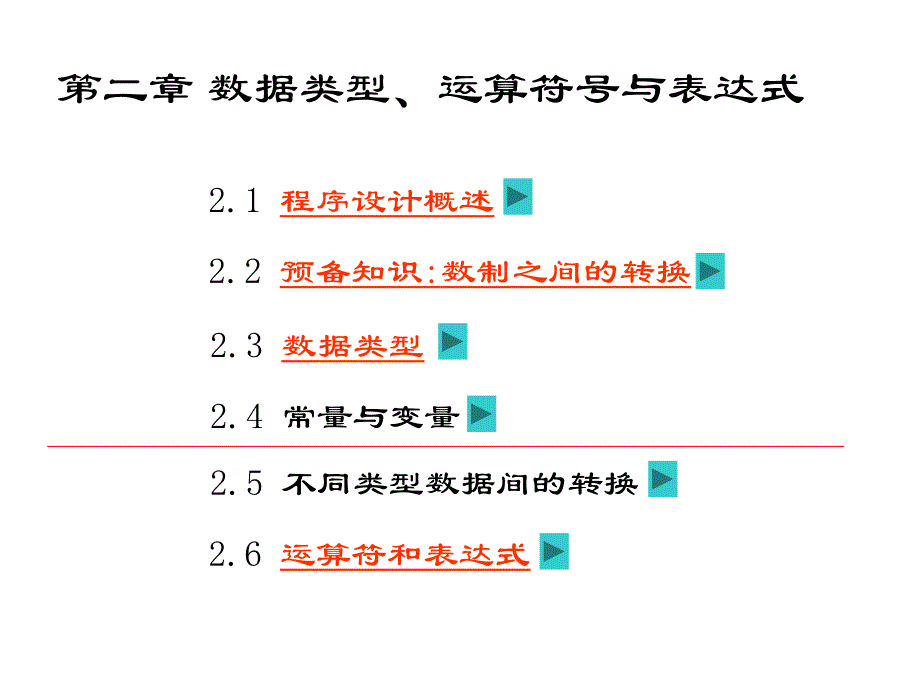 第二章数据类型、运算符号与表达式_第2页