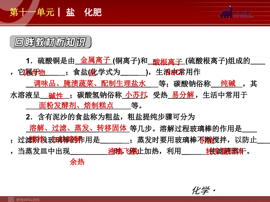 (新教材)人教版九年级化学第11单元盐化肥_第3页