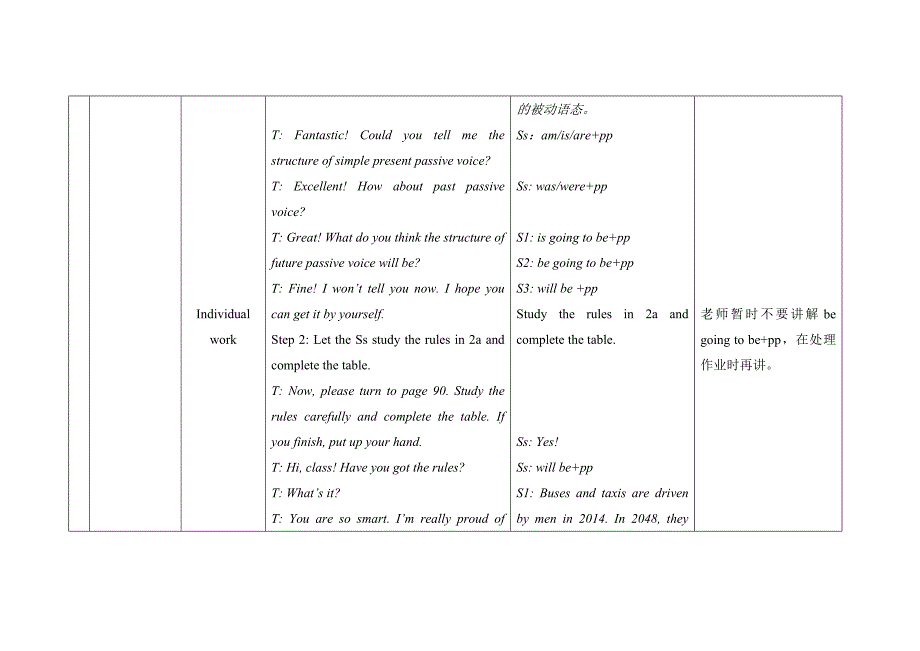 仁爱版九年级上册英语教学案Unit4Topic2SectionA_第4页