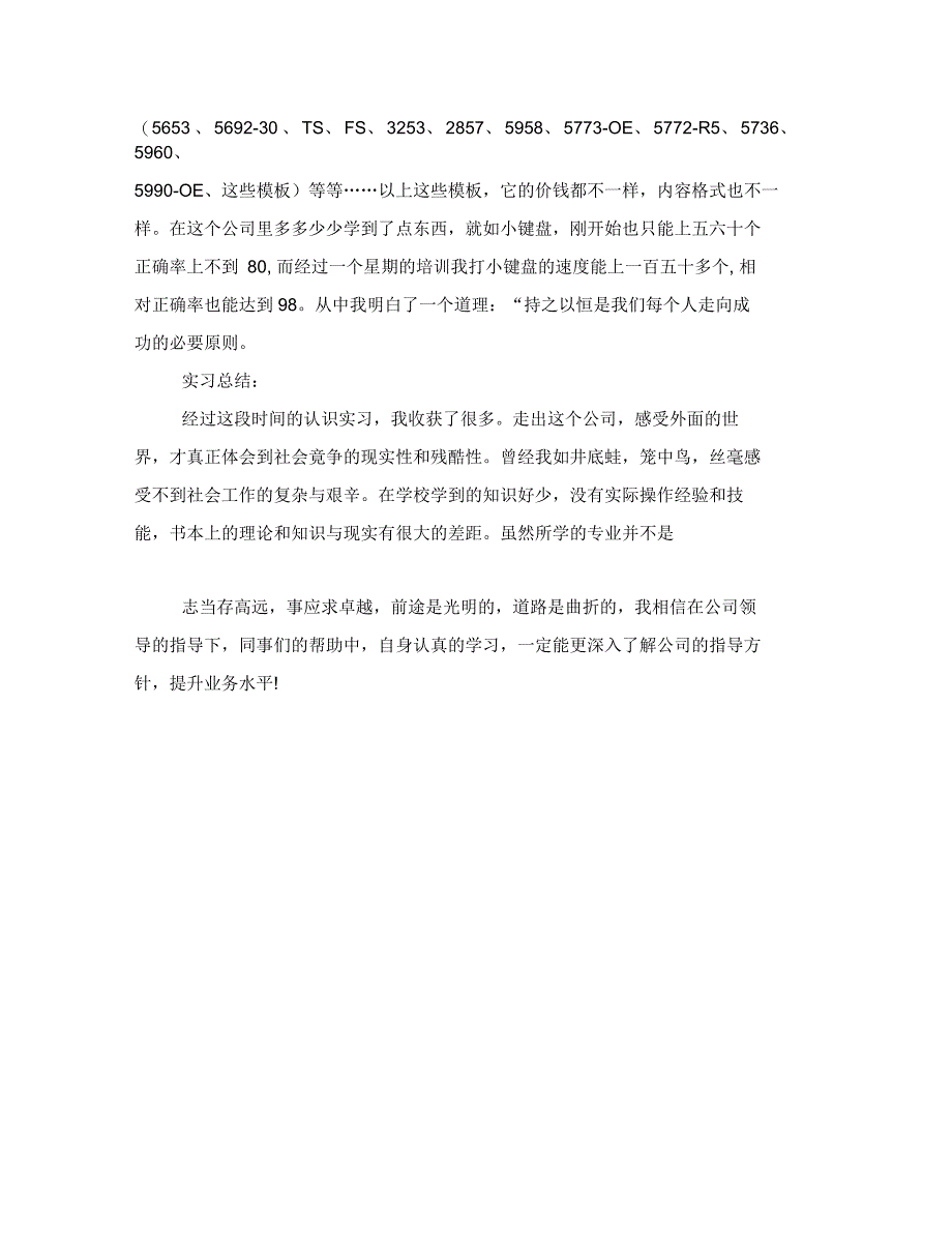 数据录入员实习报告_第3页