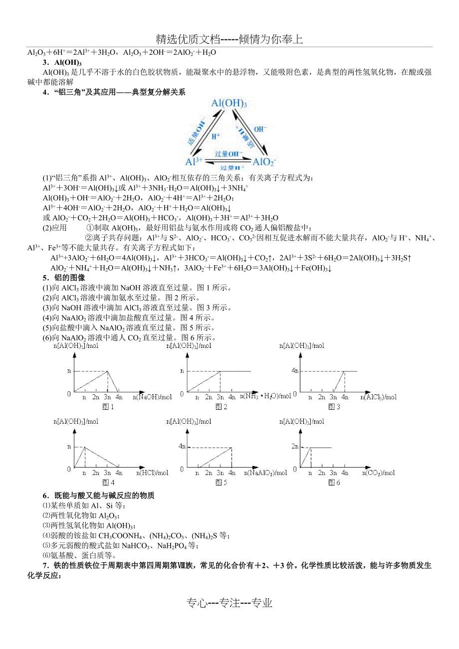 高一必修一化学必备知识点总结_第2页