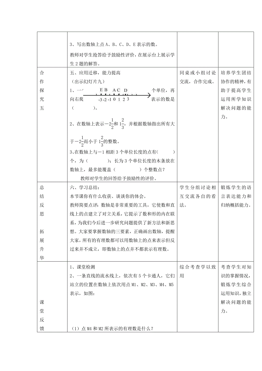 2.2数轴教案名师制作优质教学资料_第4页