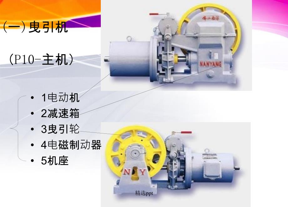 电梯部件工作原理及电气图解ppt课件_第1页