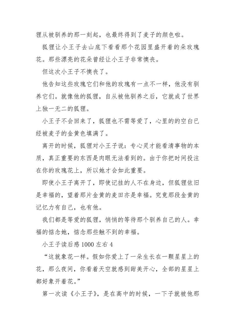 小王子读后感1000左右.docx_第5页