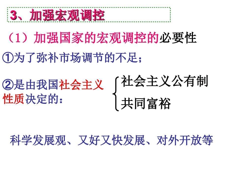 人教版高中思想政治《经济生活》课件：社会主义市场经济_第5页