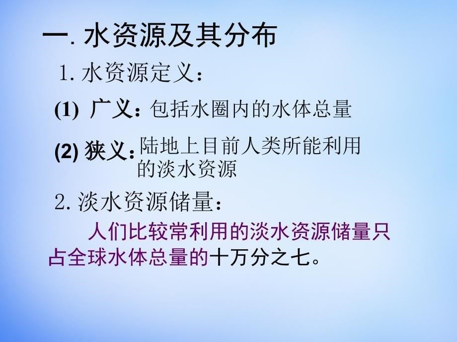 水资源的合理利用ppt课件_第5页