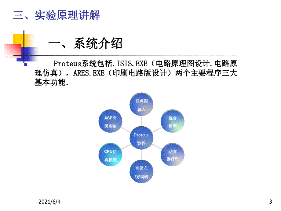 14讲proteus实验一RC低通滤波器频率分析及非线性元件特性分析_第3页