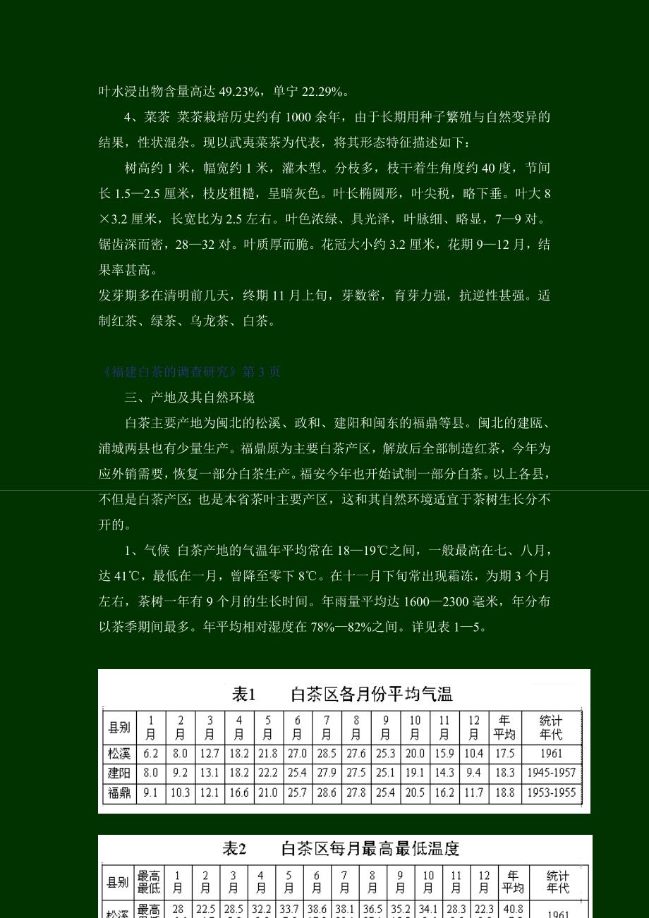 福建白茶的调查研究_第4页
