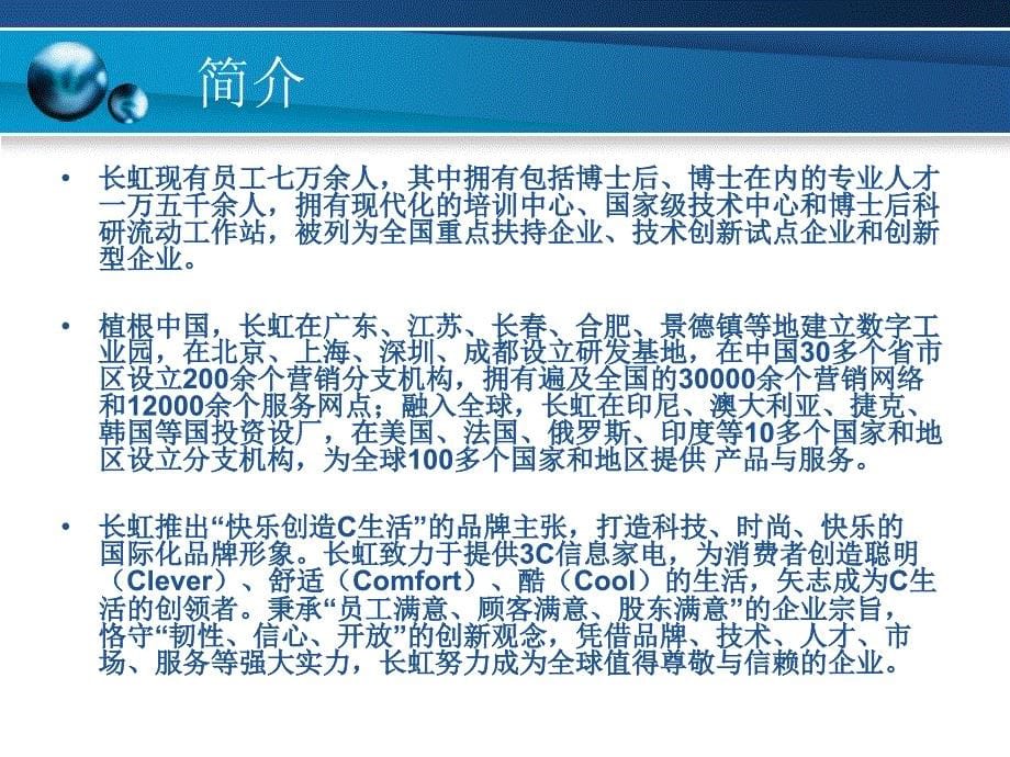 [企业管理]长虹集团战略分析_第5页