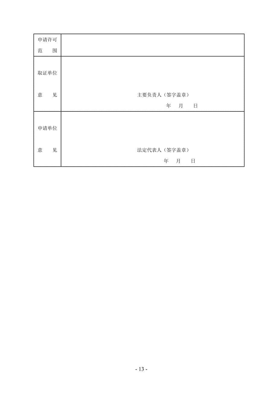 非煤矿山企业安全生产许可证延期申请书.doc_第5页