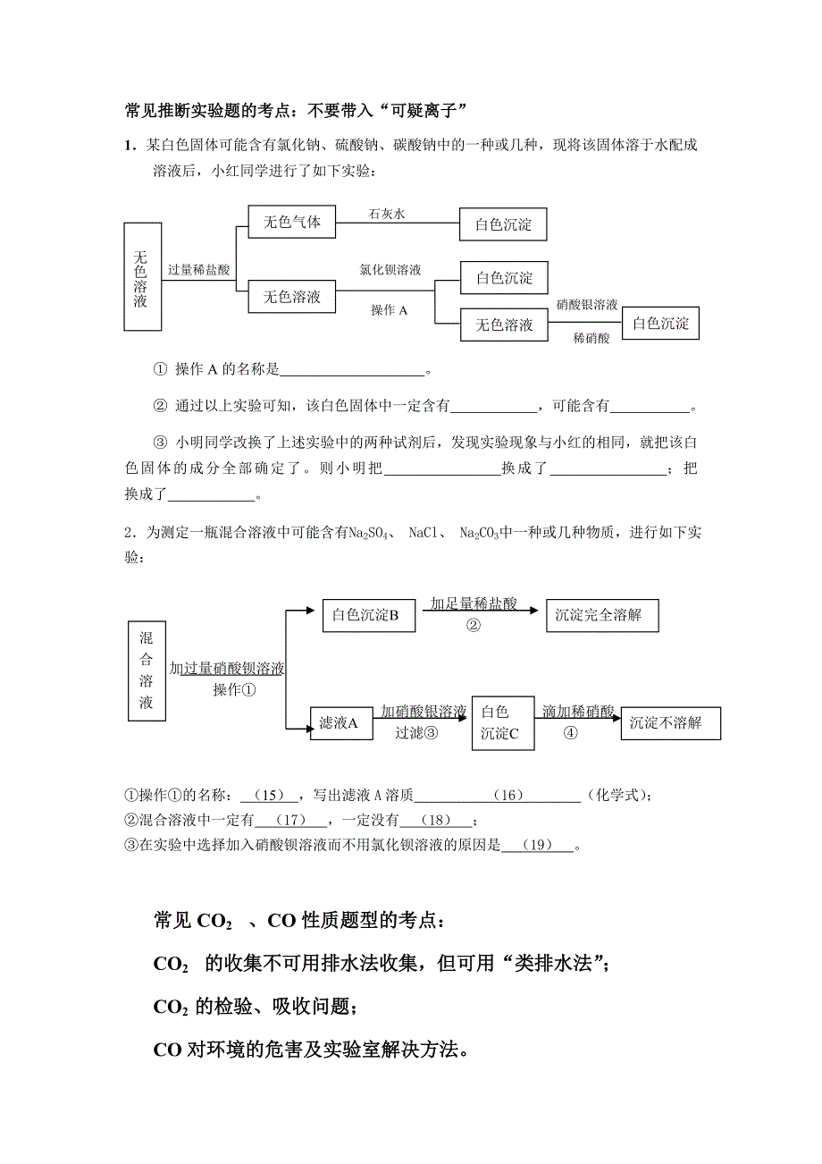 初三化学易错题、难题.doc_第1页