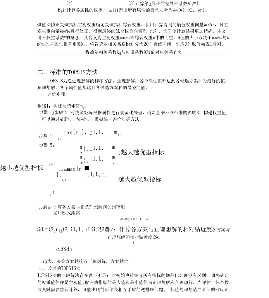 熵权法及改进的TOPSIS及matlab应用_第2页