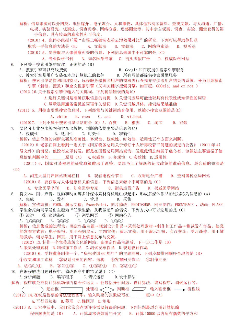 2013年学业水平考试例卷题解分析.doc_第2页