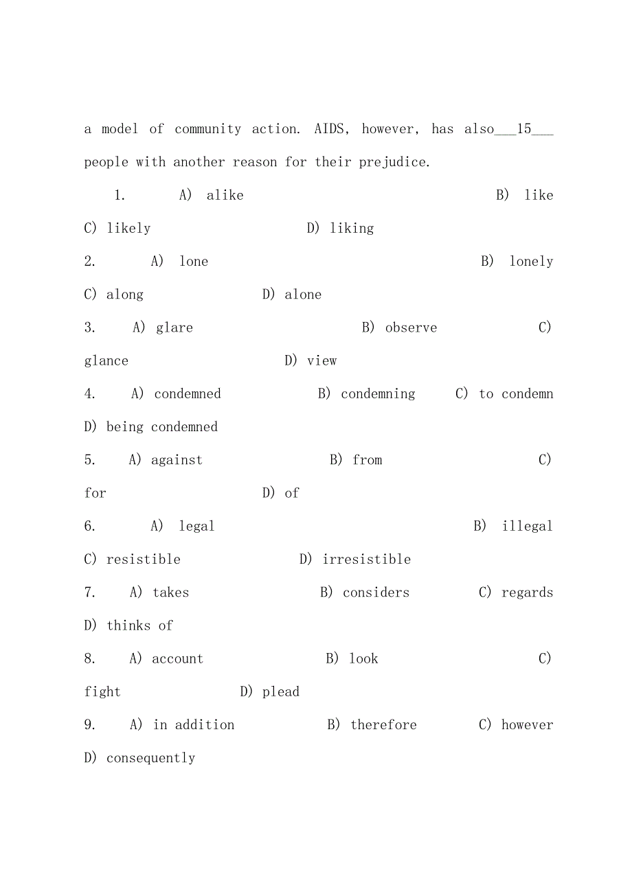 2022年职称英语考试完型填空习题(十二)1.docx_第3页