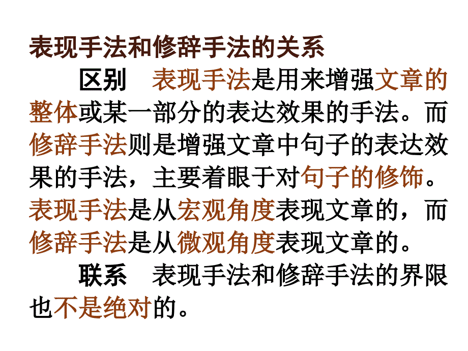 诗歌鉴赏表现手法与修辞手法的区别_第2页