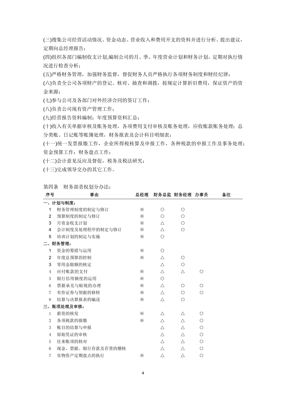 XX公司会计核算内部控制制度.docx_第4页