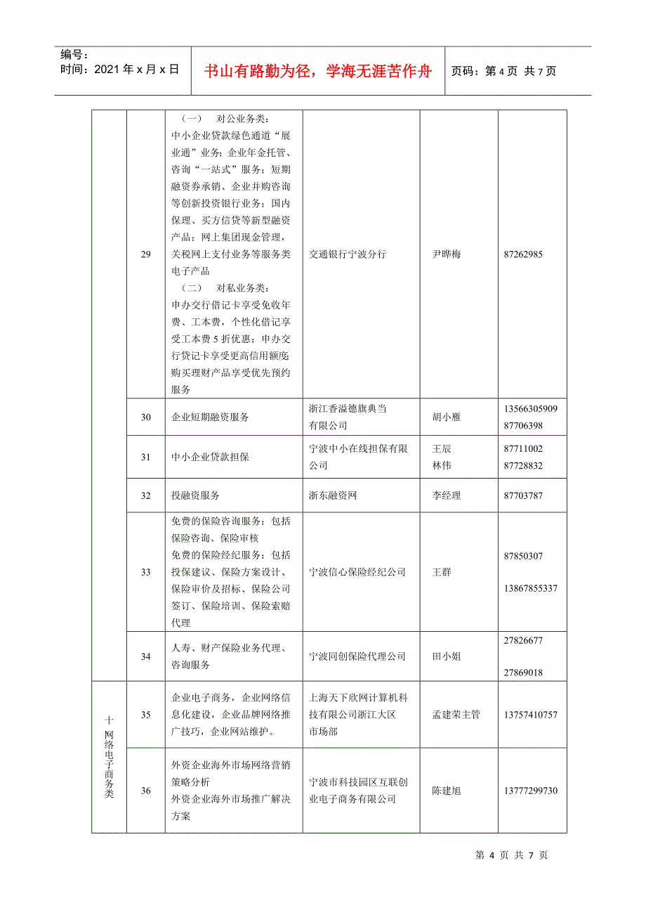 宁波职业经理人协会_第4页