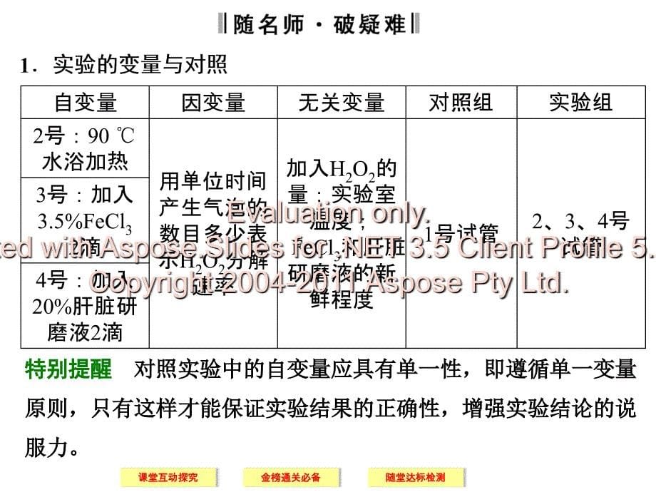 高中生物人教必修一上第章第节第课时酶的作用和本质.ppt_第5页