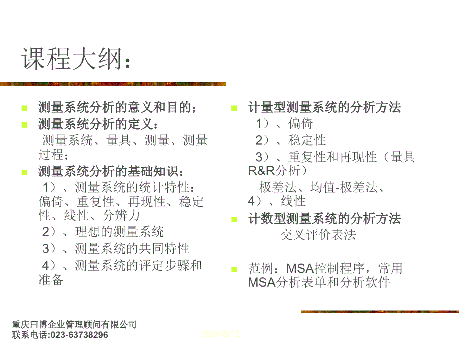 MSA培训教材（完整版）_第2页