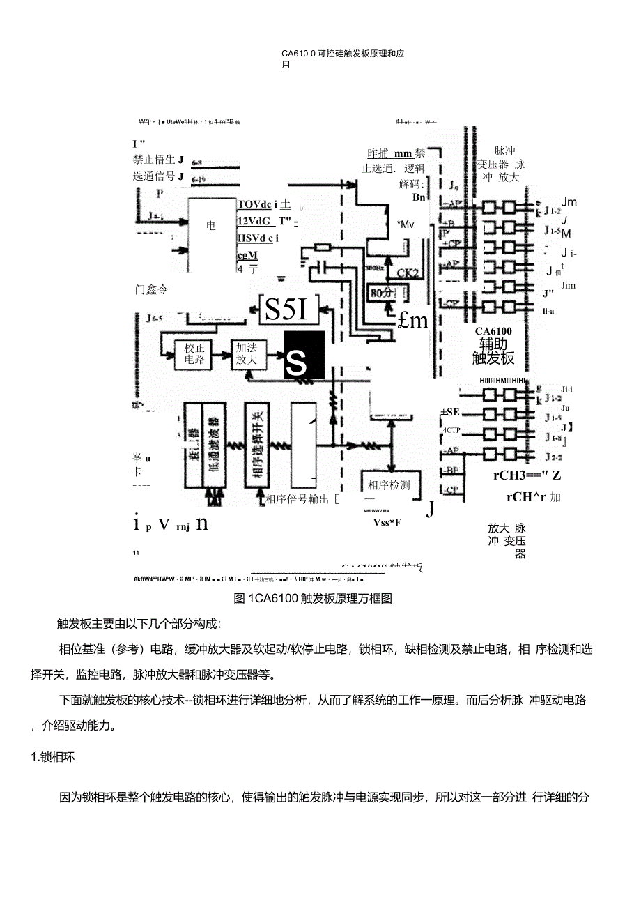 CA6100可控硅触发电路_第4页