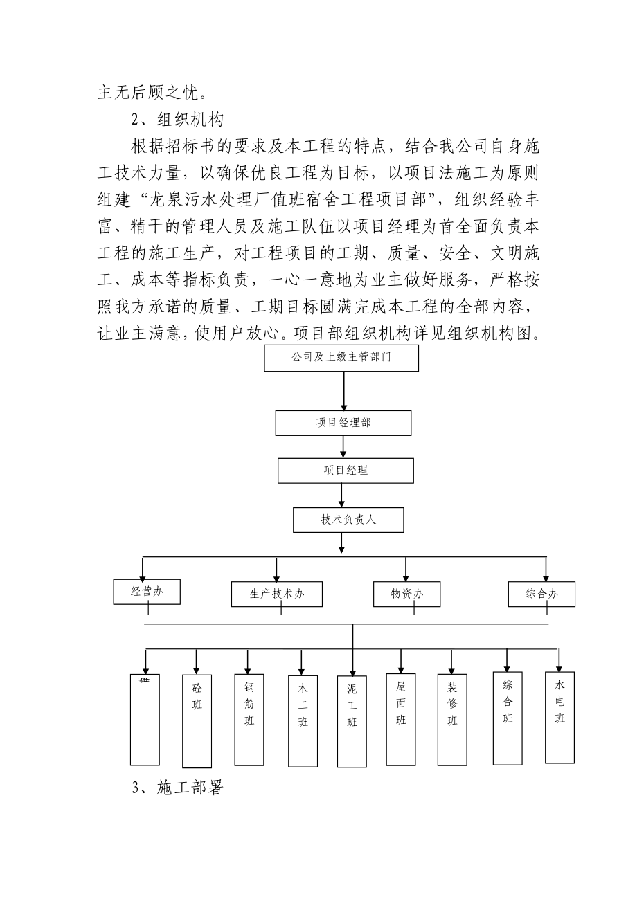 株洲市xx污水处理厂新建厂房施工组织设计_第3页