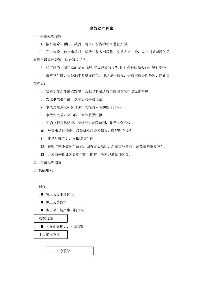 铁路危险货物运输应急预案