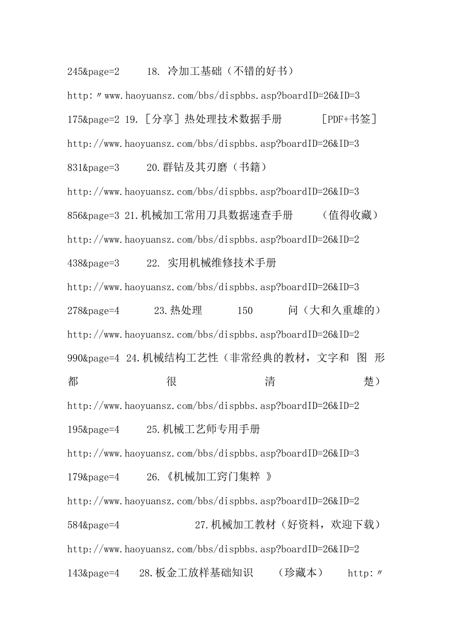 绝对有用各类机械设计加工工艺及装备材料处理各_第3页