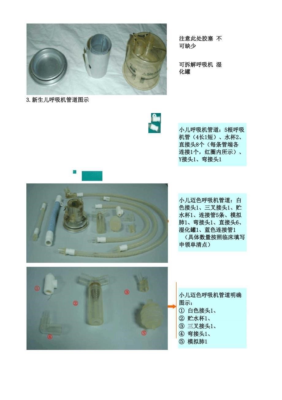 呼吸机管道流程及工作指引1108_第5页